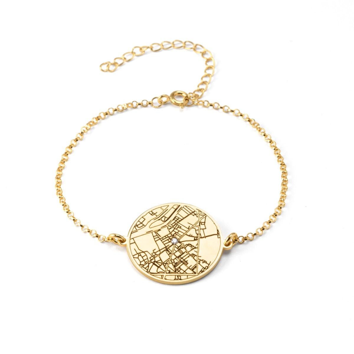 Custom Map Bracelet – Wear Your Special Place